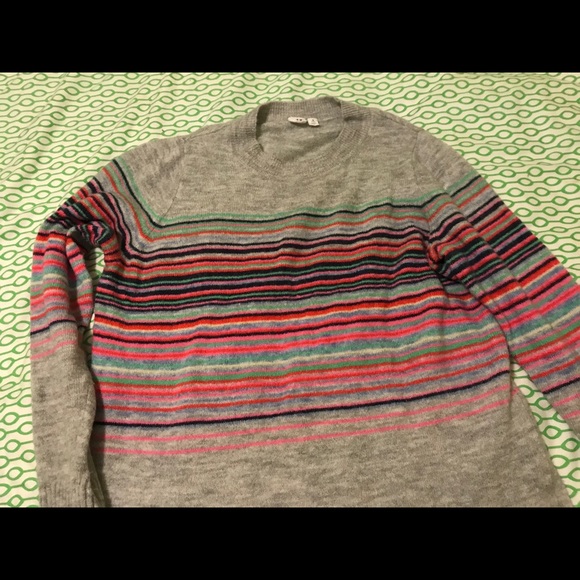 Gap women’s long striped sweater M tall like new - Picture 2 of 4